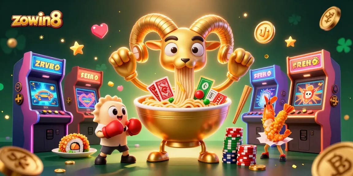 Experience thrilling gaming action with zowin8 in an engaging casino scene full of excitement and characters.