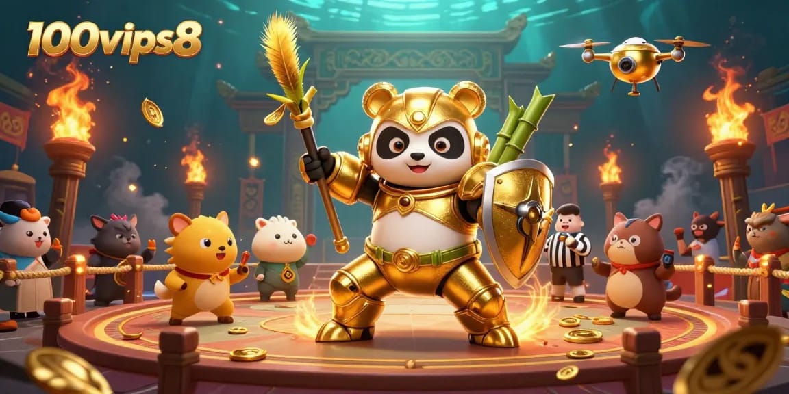 Engage in thrilling gameplay at 100vips8 with dynamic action in a vibrant gambling arena.
