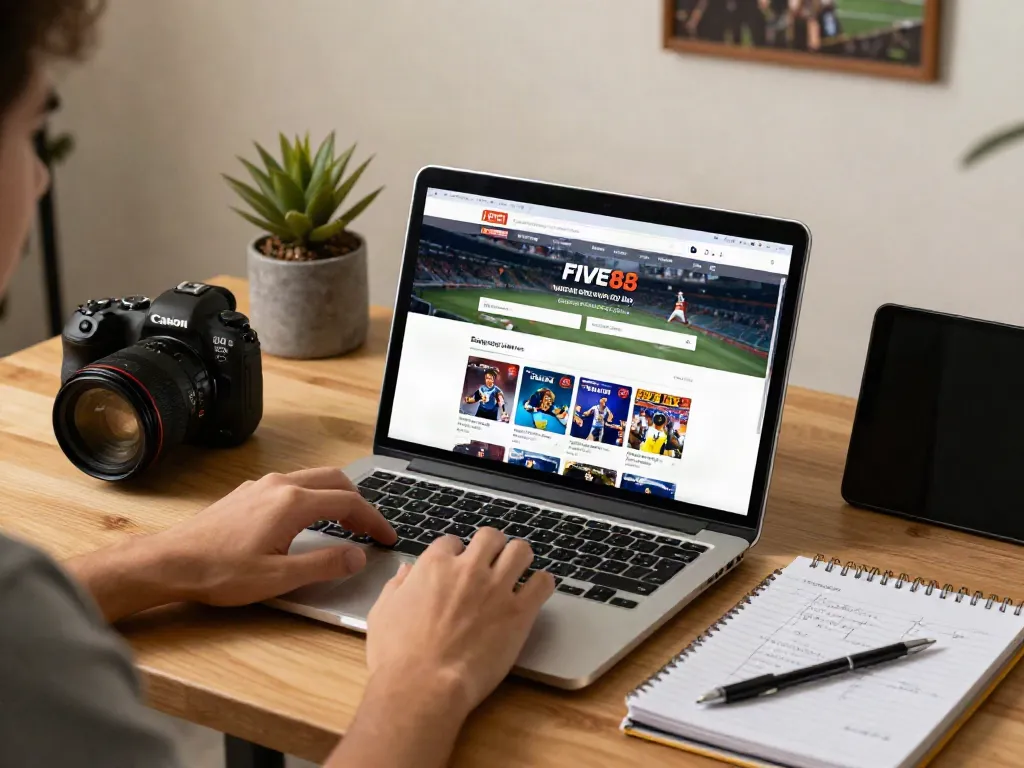 Engaging online betting experience with đăng nhập oxbet on laptop amid a lively home office.
