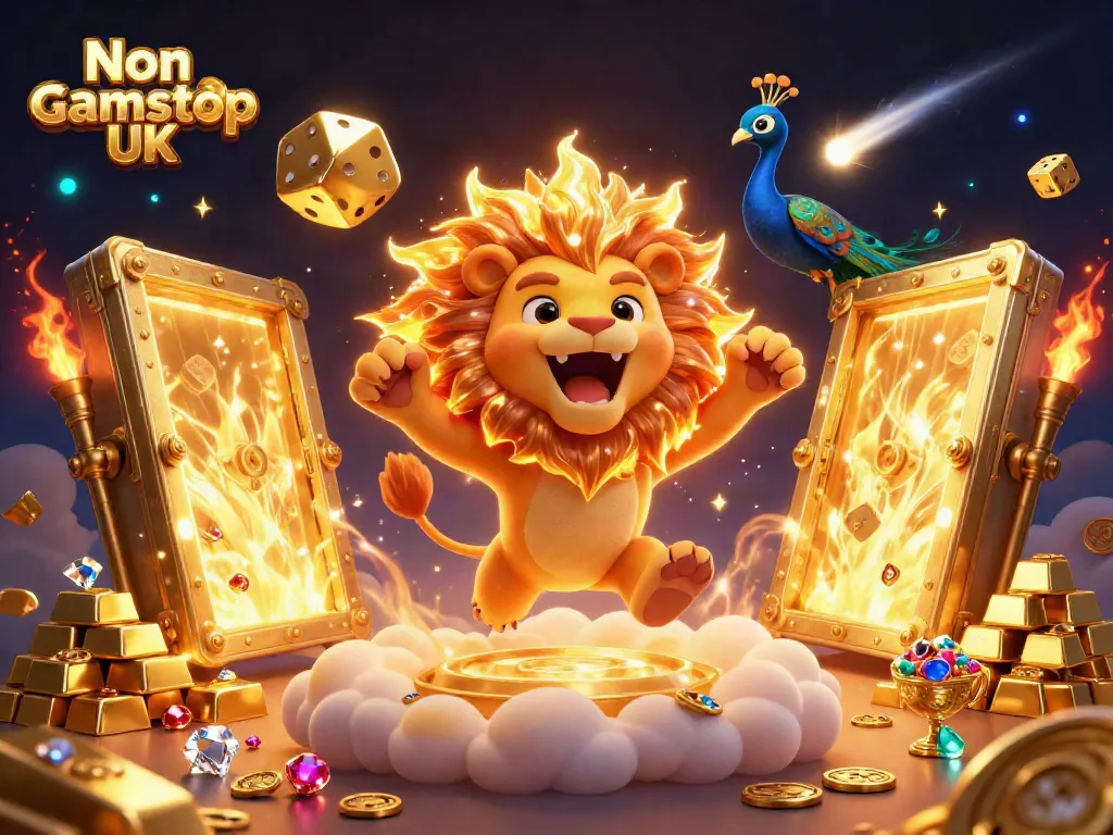 Experience thrilling gameplay at Non gamstop casinos UK with vibrant 3D casino elements.