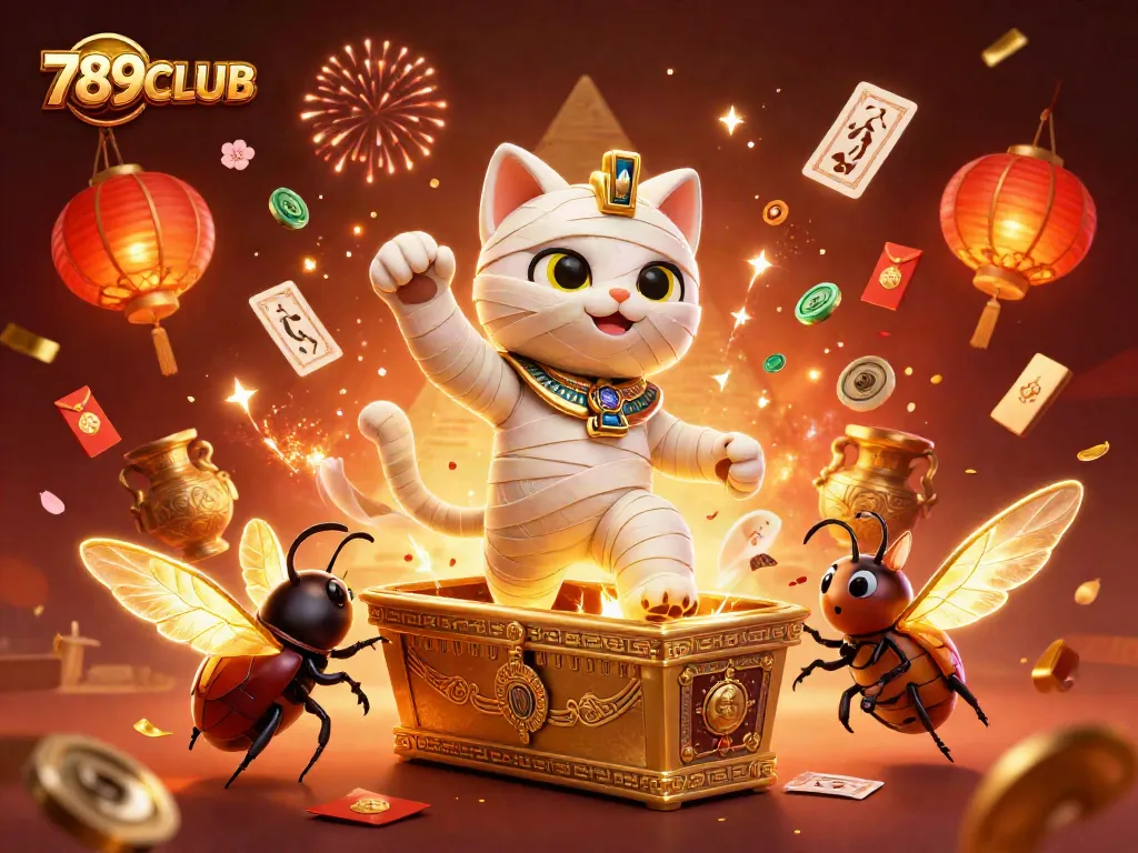 Experience the thrilling adventures at 789CLUB with our vibrant casino-themed illustration.